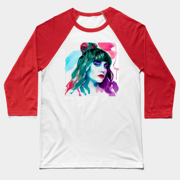 Nadja Baseball T-Shirt by Sobalvarro